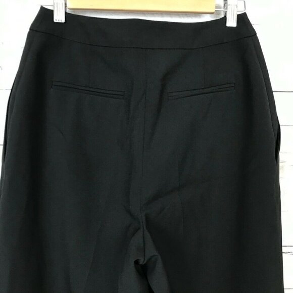 NEW Barbour Land Rover Wide Leg Dress Pants Black 6 - Picture 5 of 7